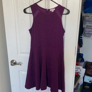Purple cocktail dress